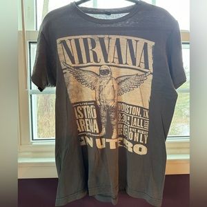 Nirvana band tee